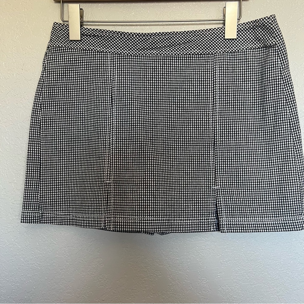 Vintage Sonoma Checkered mini SKORT retro 10